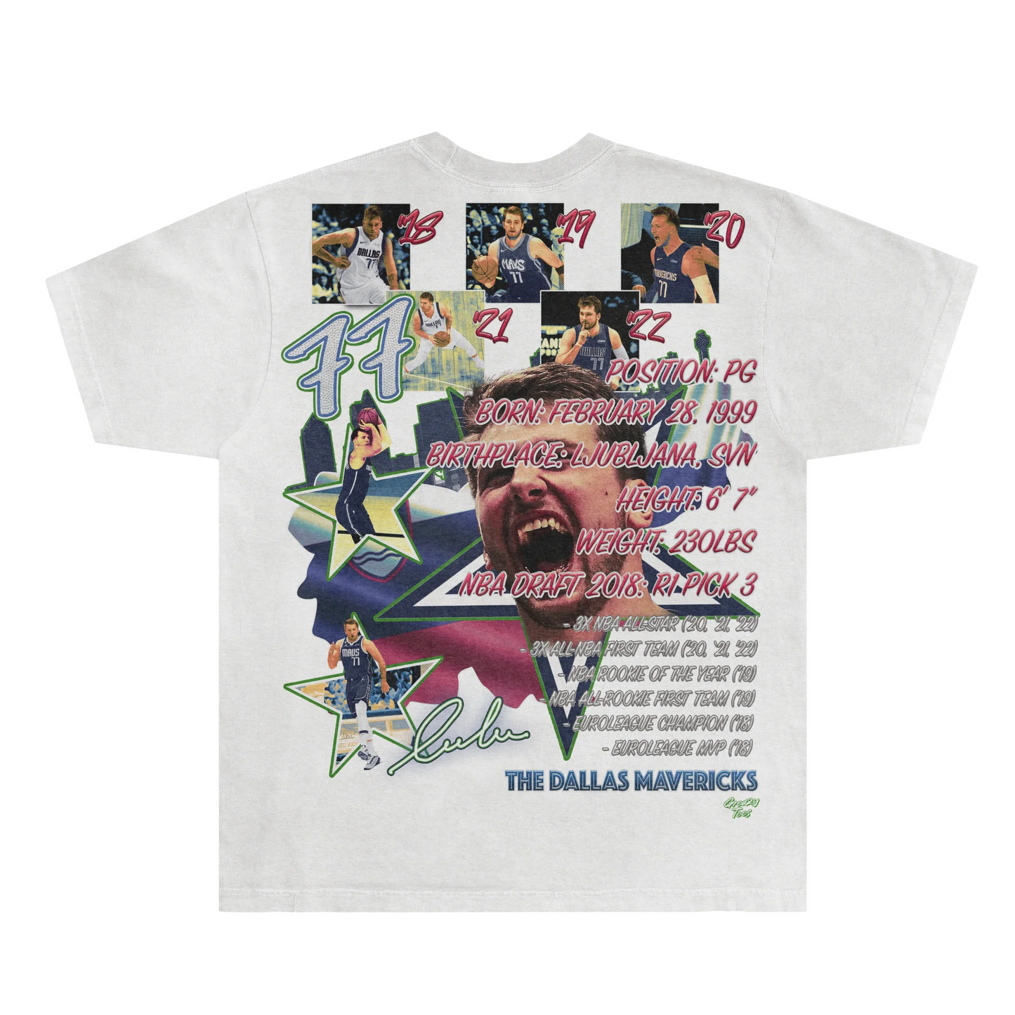 Luka DonÄÂić Mavs Classic Tee