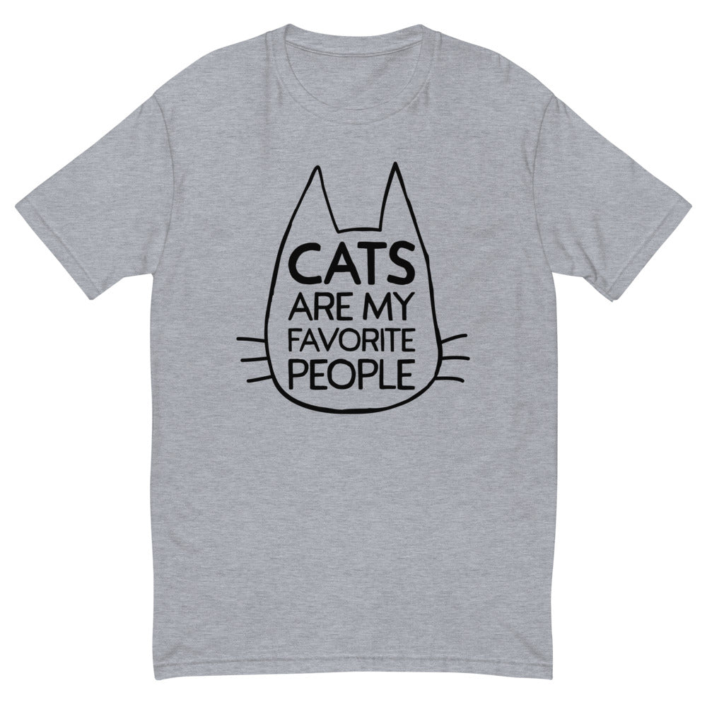 Cats Are My Favorite People T-Shirt Style001