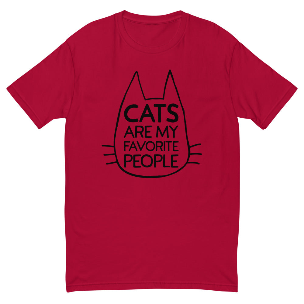 Cats Are My Favorite People T-Shirt Style001
