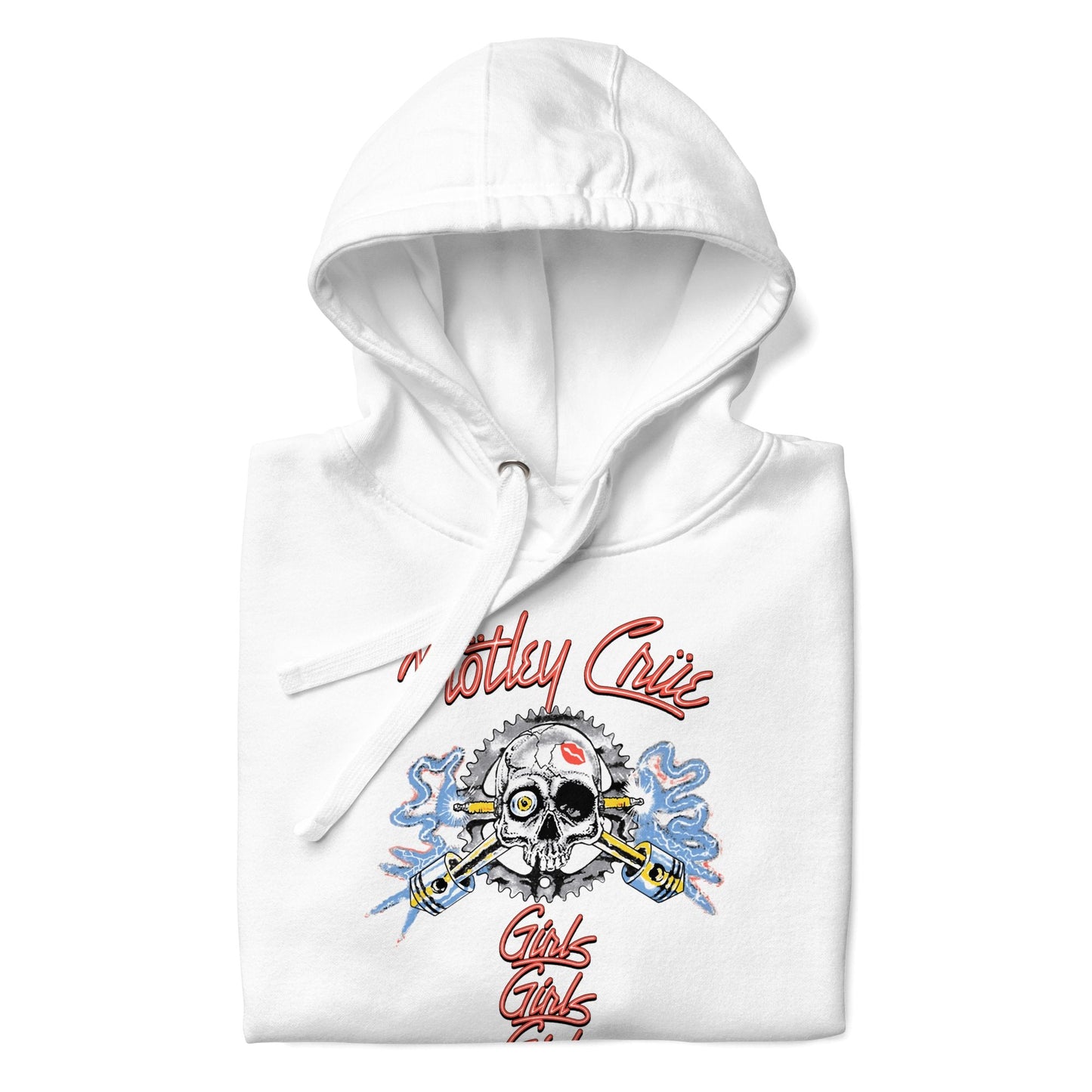 Motley Crue Girl's Skull Classic Hoodie