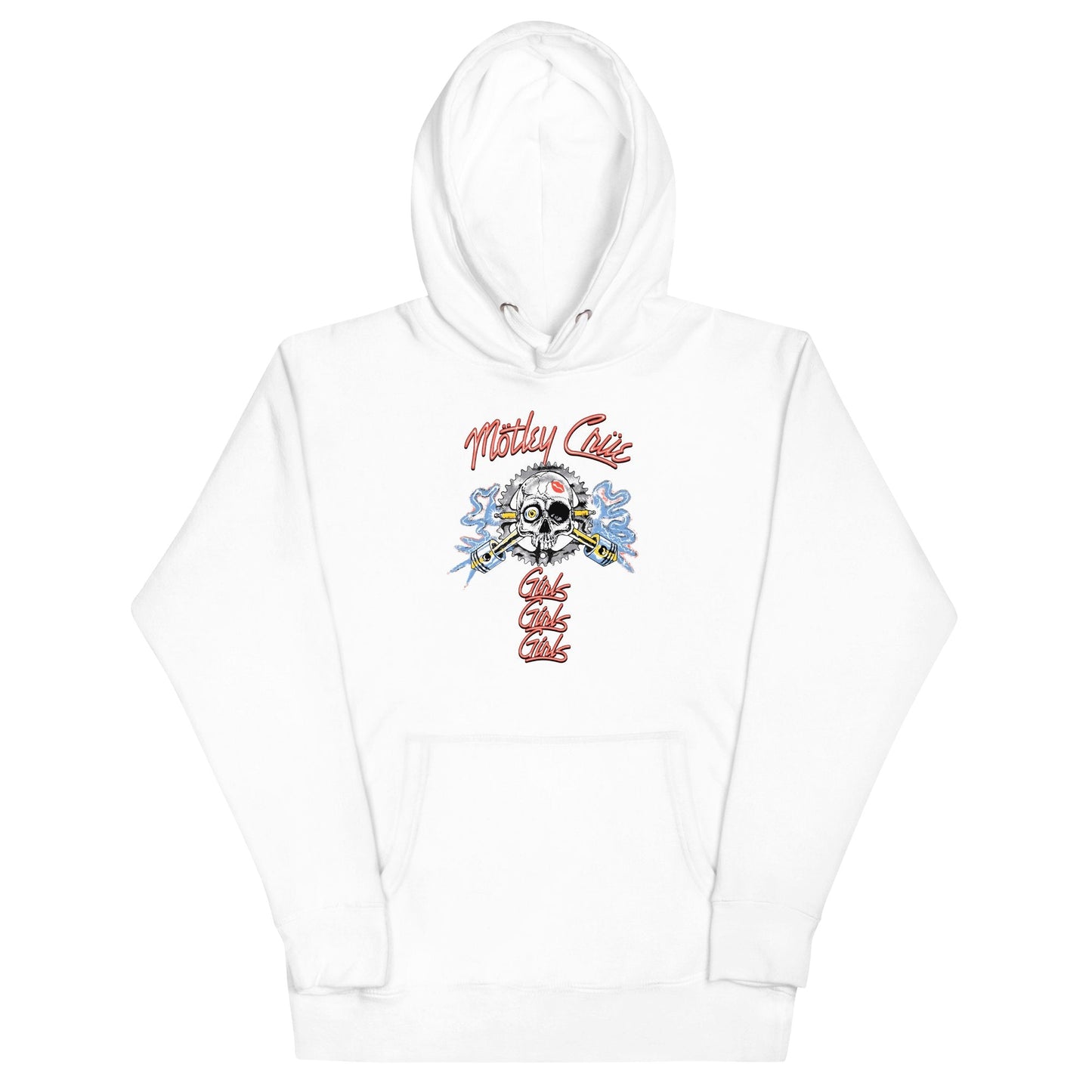 Motley Crue Girl's Skull Classic Hoodie