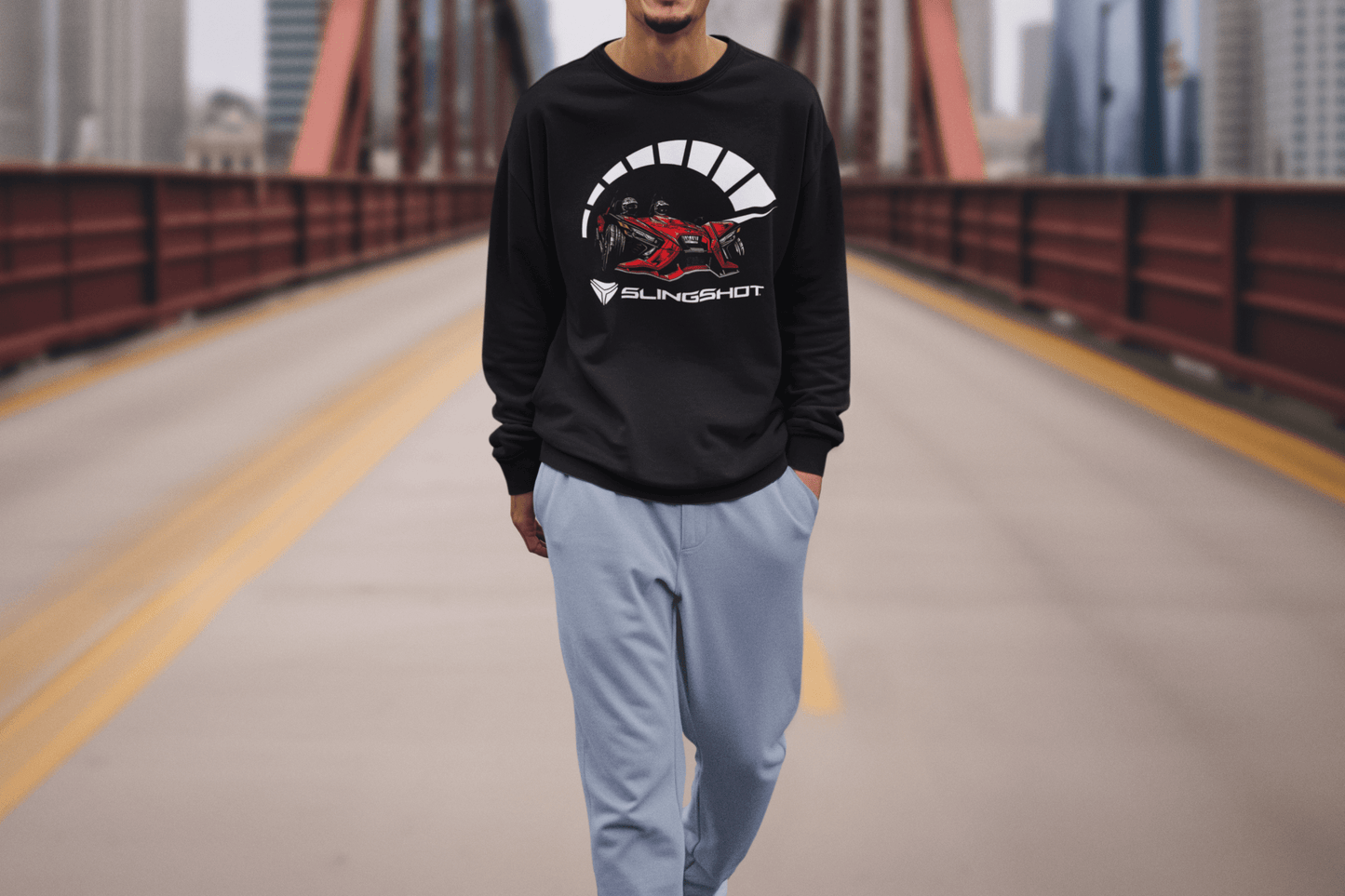 Polaris Slingshot Crewneck Sweatshirt - Ready for Adventure!