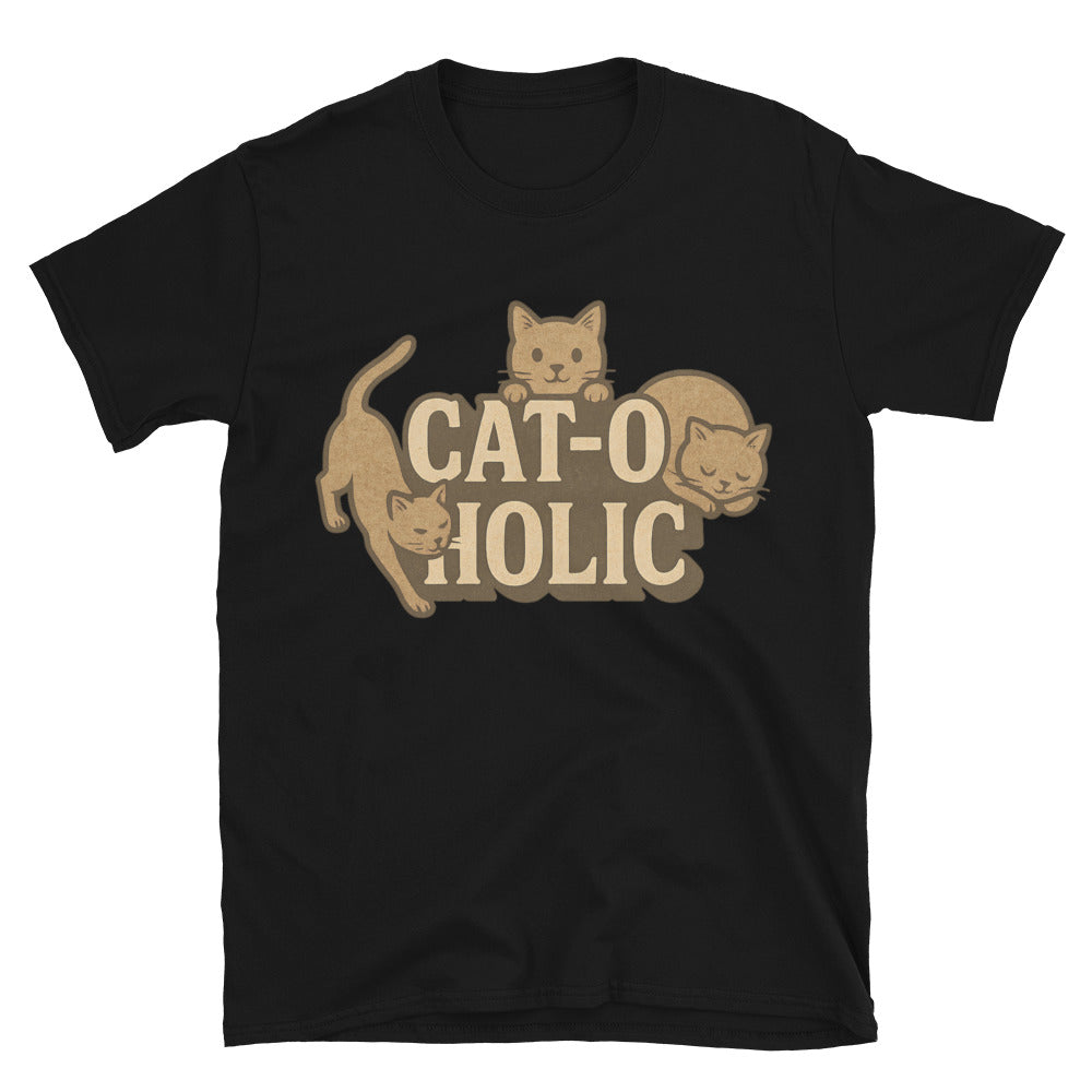 Cat-O-Holic T-Shirt Style001