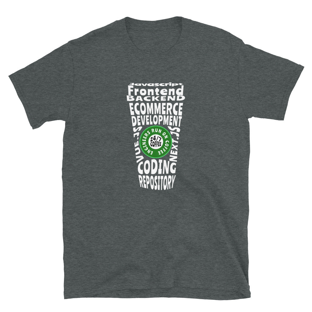 Developer Engineer Coffee Humor T-Shirt
