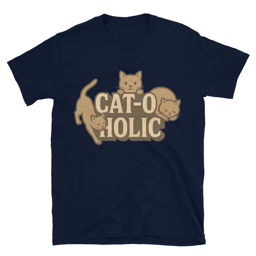 Cat-O-Holic T-Shirt Style001