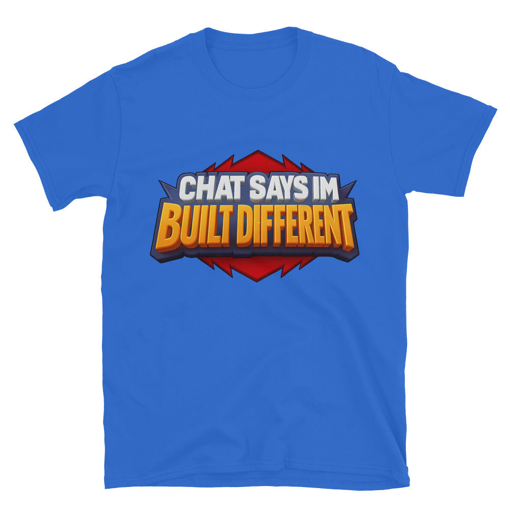 Chat Says I’m Built Different T-Shirt