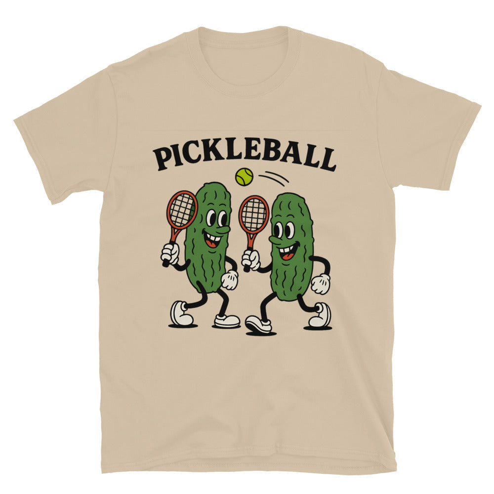Pickles Playing Pickleball T-Shirt