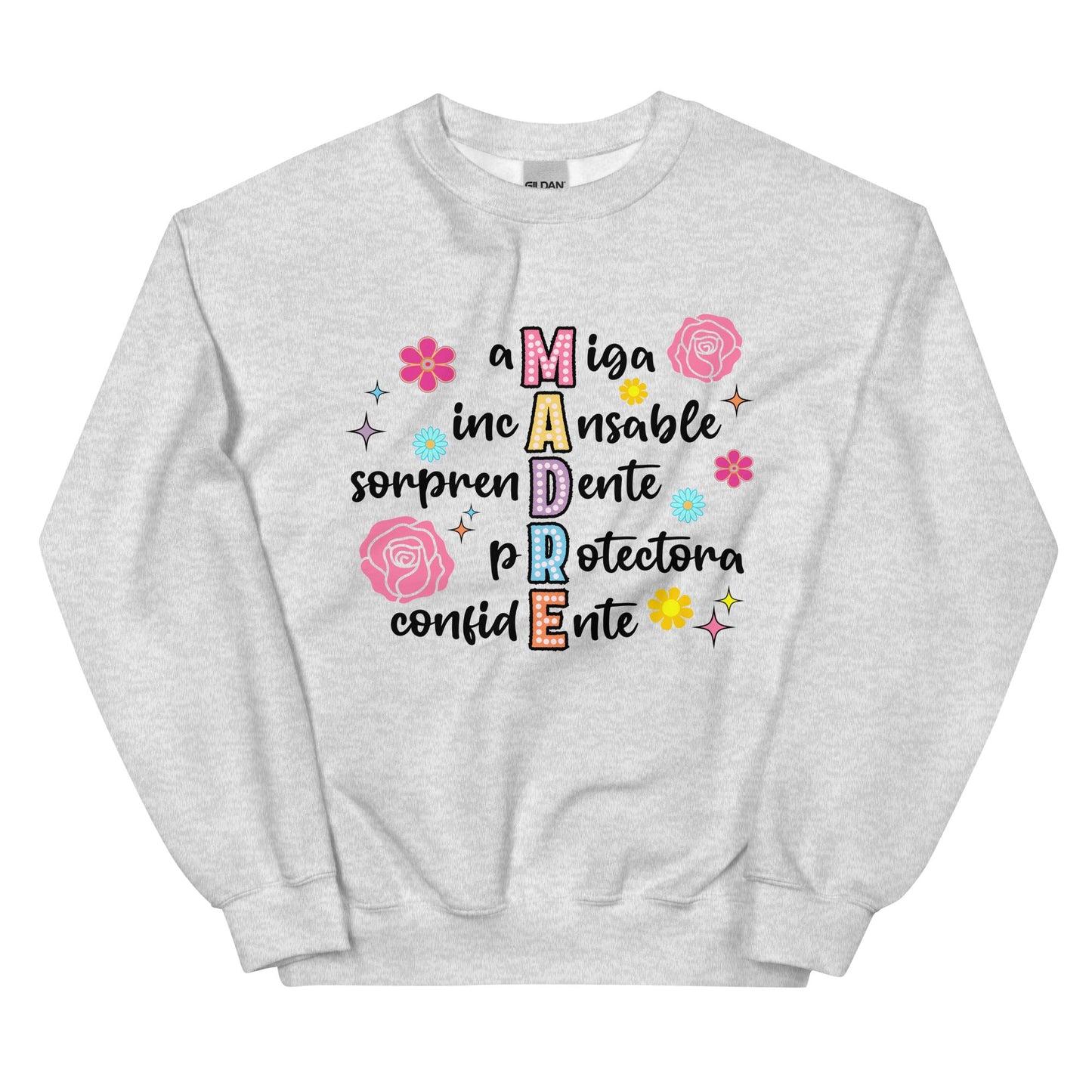 Madre Definition Sweatshirt for Latina Moms