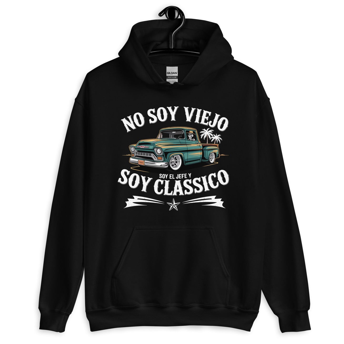 No Soy Viejo Soy Classico El Jefe Unisex Hoodie