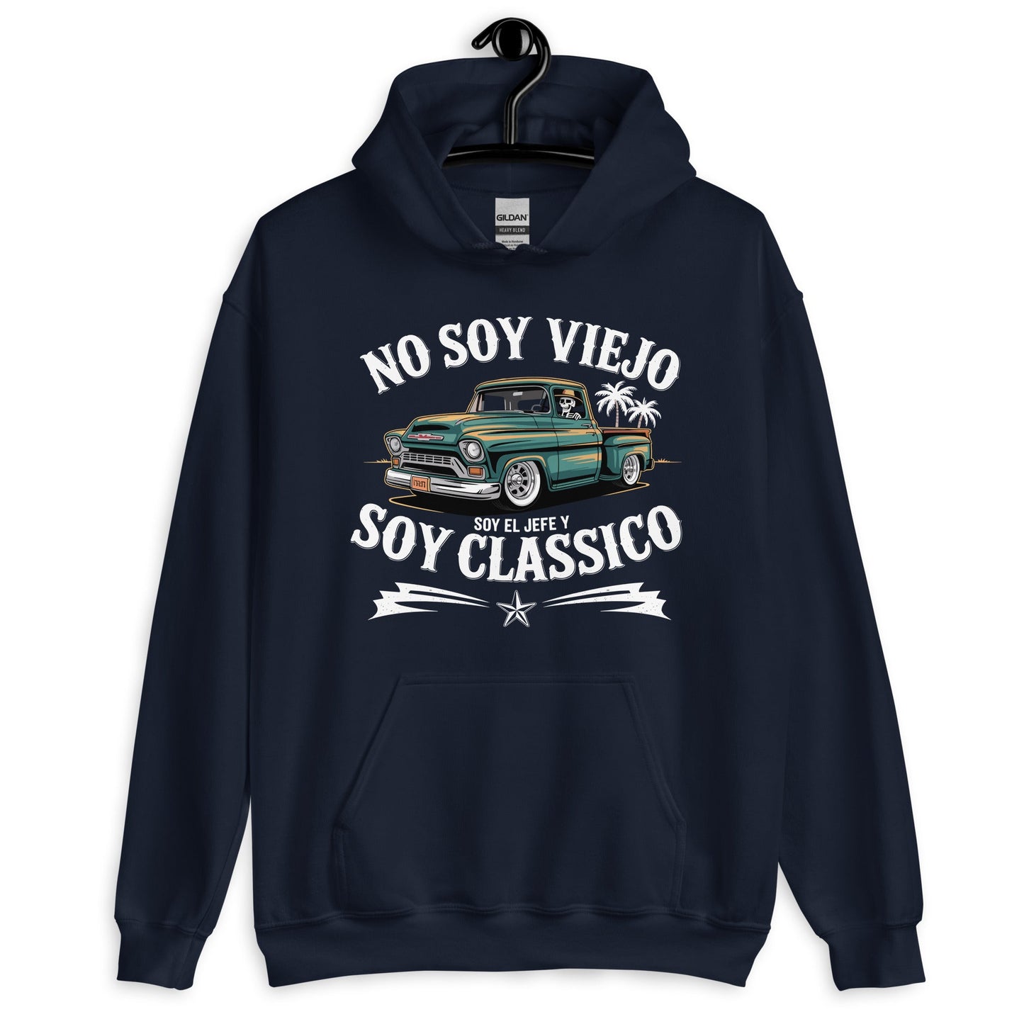 No Soy Viejo Soy Classico El Jefe Unisex Hoodie