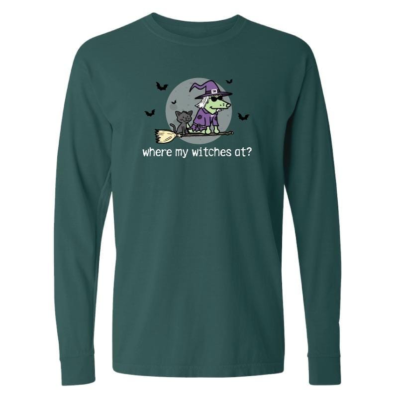Where My Witches At? - Classic Long-Sleeve T-Shirt
