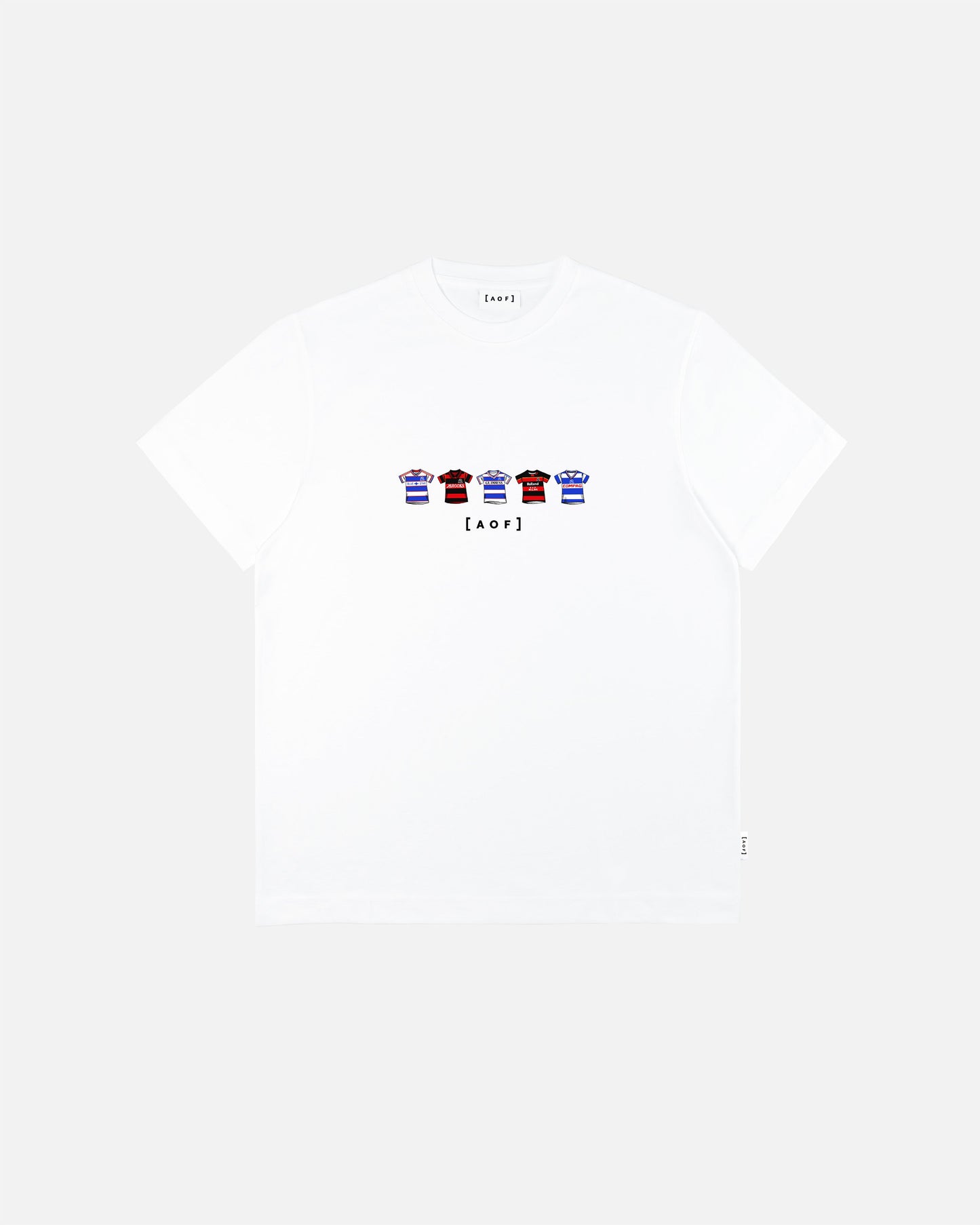 QPR Printed Classics White Tee