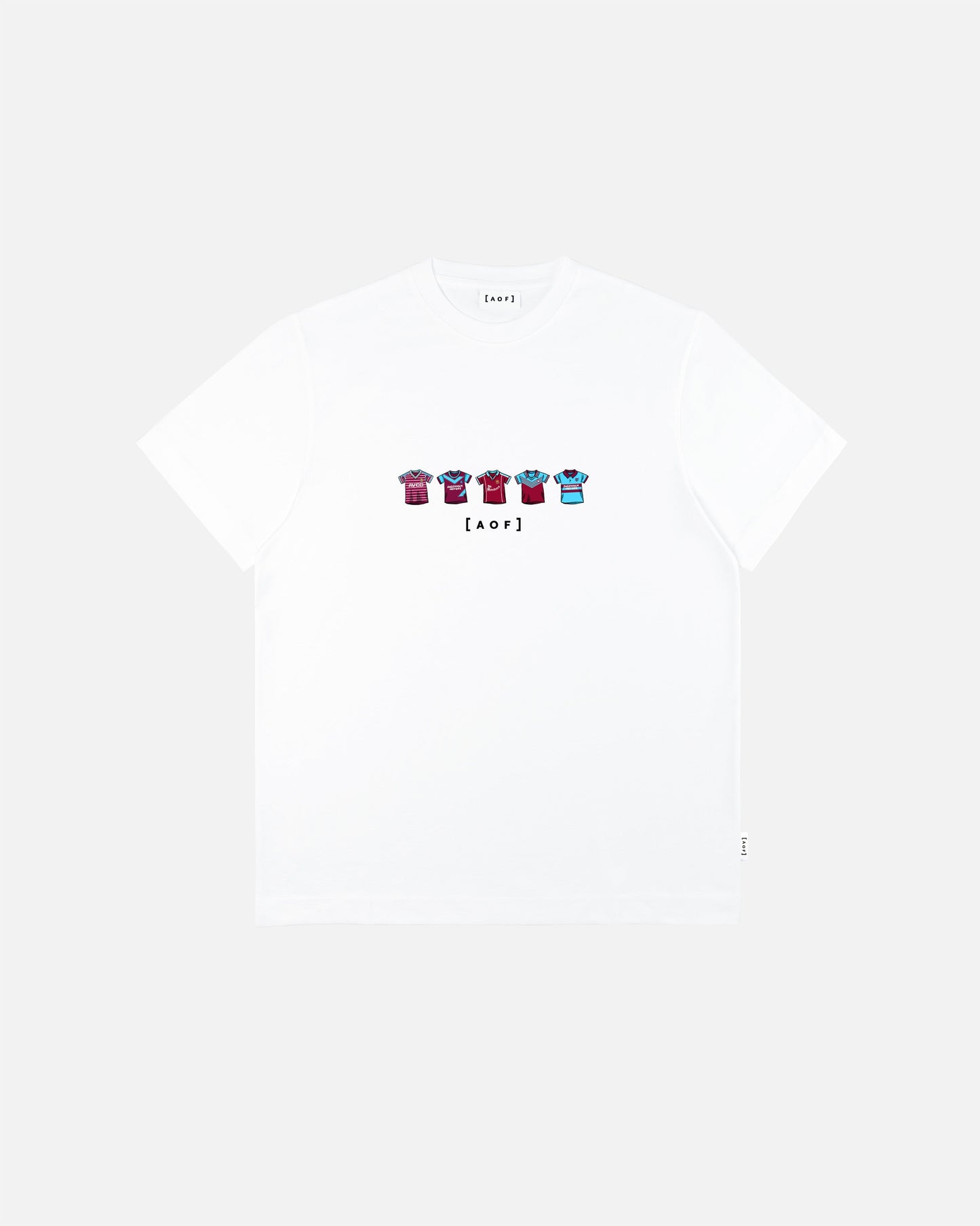 WHUFC Printed Classics White Tee