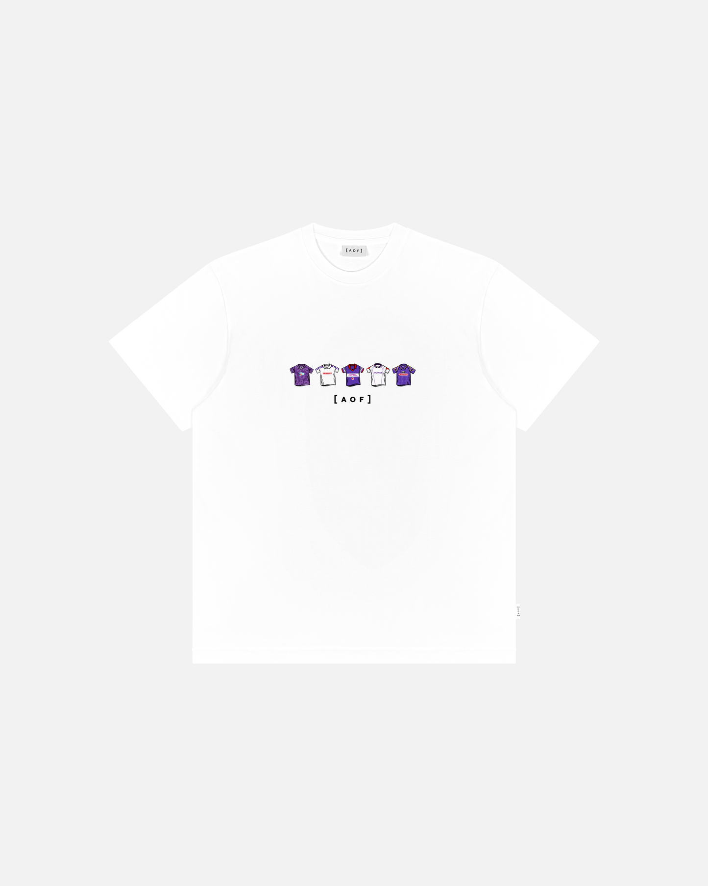 Fiorentina Printed Classics White Tee