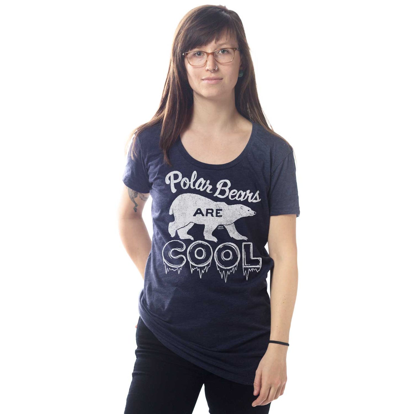 Women's Polar Bears Are Cool T-shirt