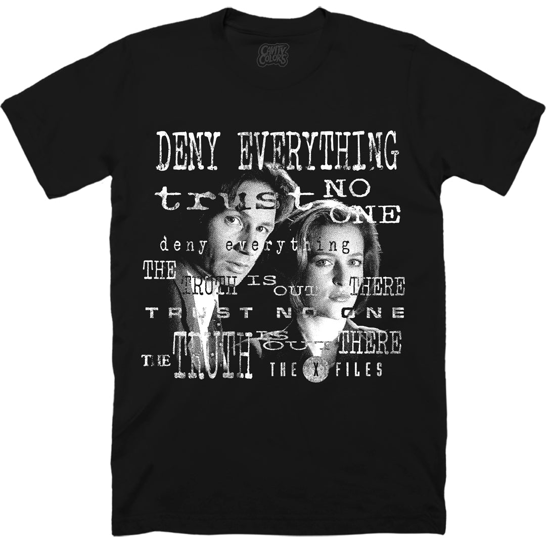 X-FILES: THE TRUTH IS OUT THERE - T-SHIRT (GLOW IN THE DARK)