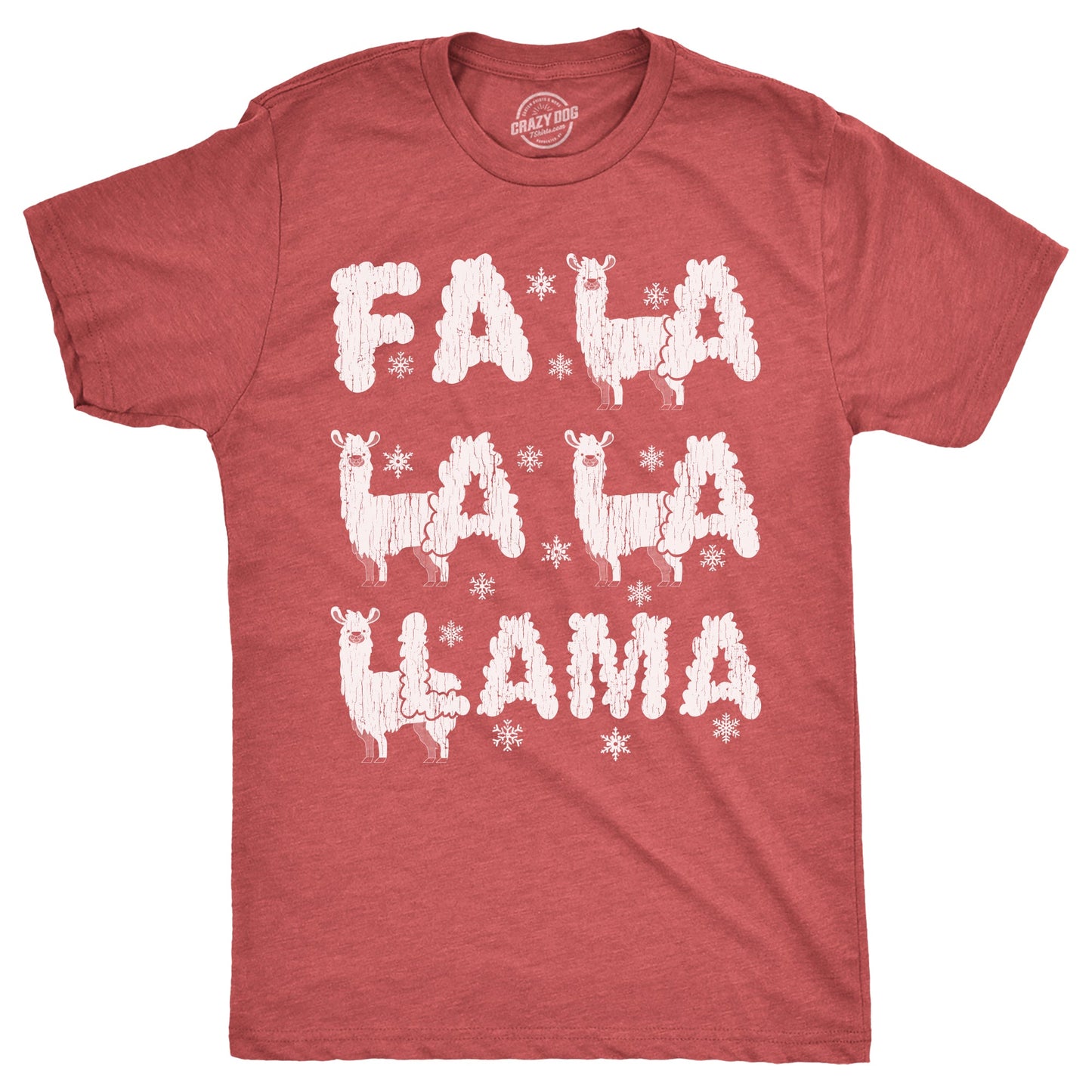 Fa La La La Llama Men's T Shirt