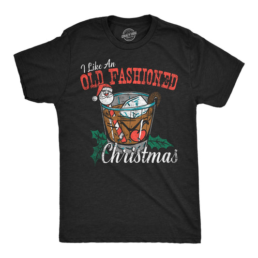 I Like An Old Fashioned Christmas Men's T Shirt
