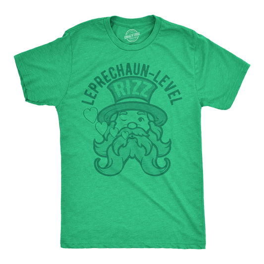 Leprechaun Level Rizz Men's T Shirt