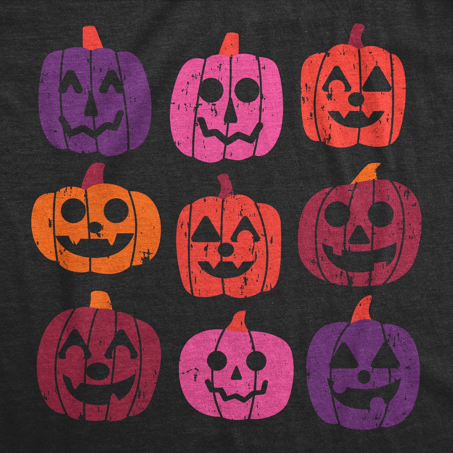 Colorful Pumpkins Women's T Shirt