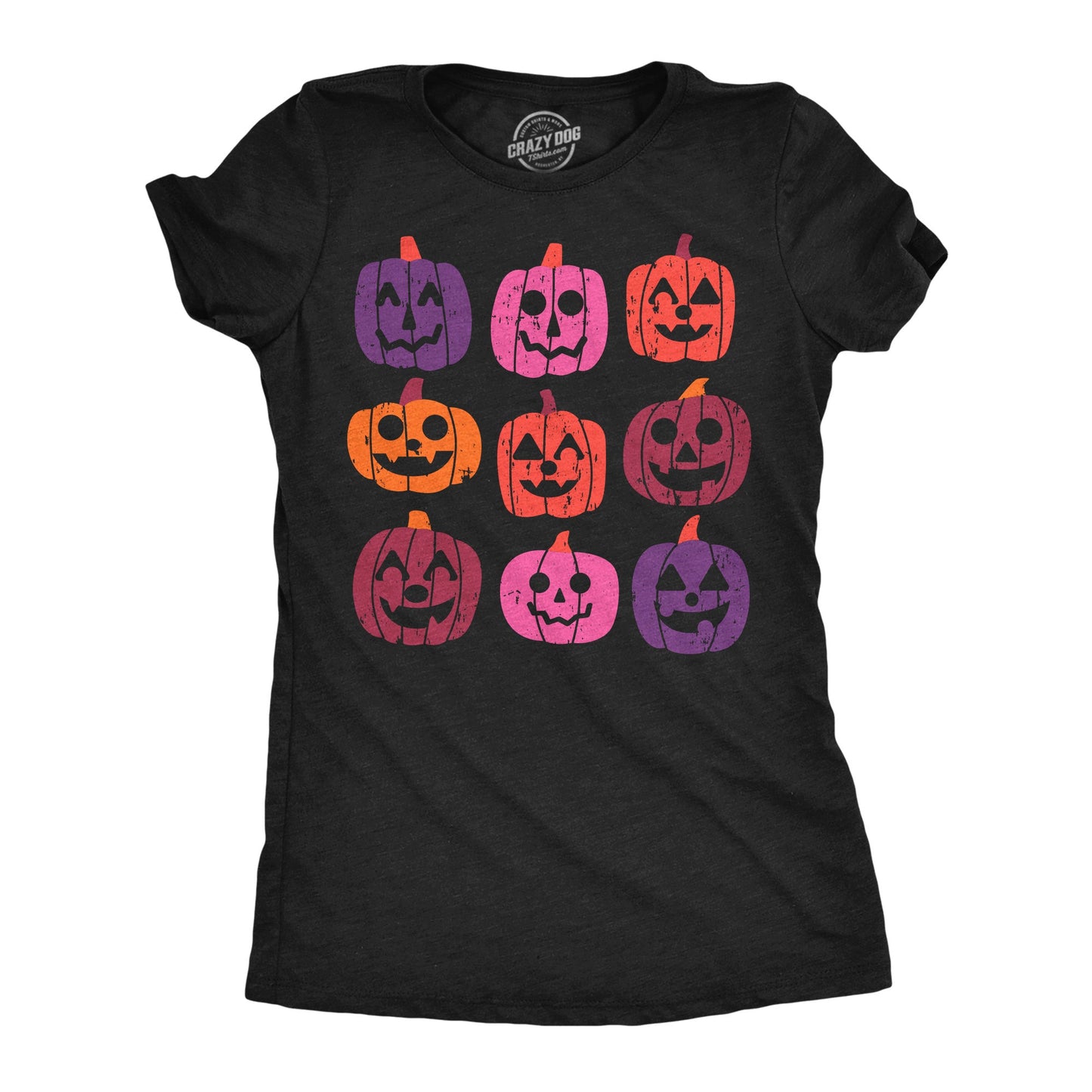 Colorful Pumpkins Women's T Shirt