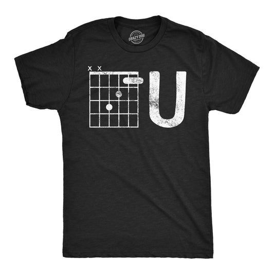 F U Guitar Chord Men's T Shirt