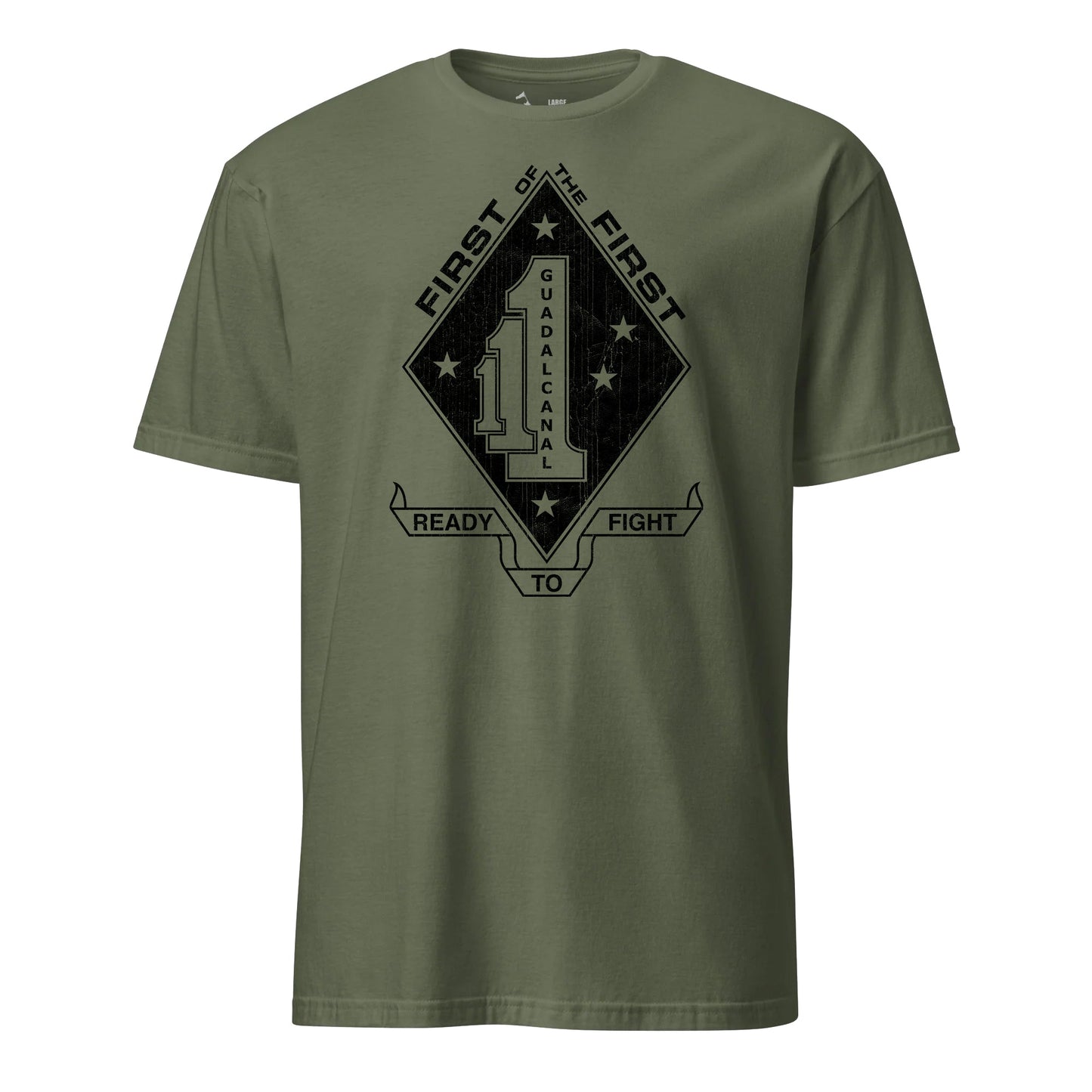 1st Battalion 1st Marines Subdued T-Shirt