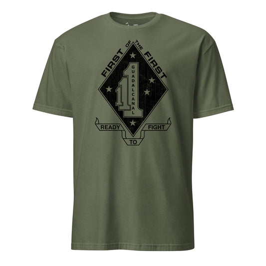 1st Battalion 1st Marines Subdued T-Shirt