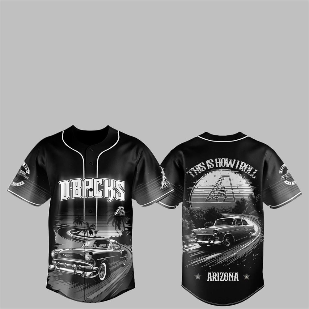 2025 Diamondbacks Classic Car Pride Jersey - Grishko.com