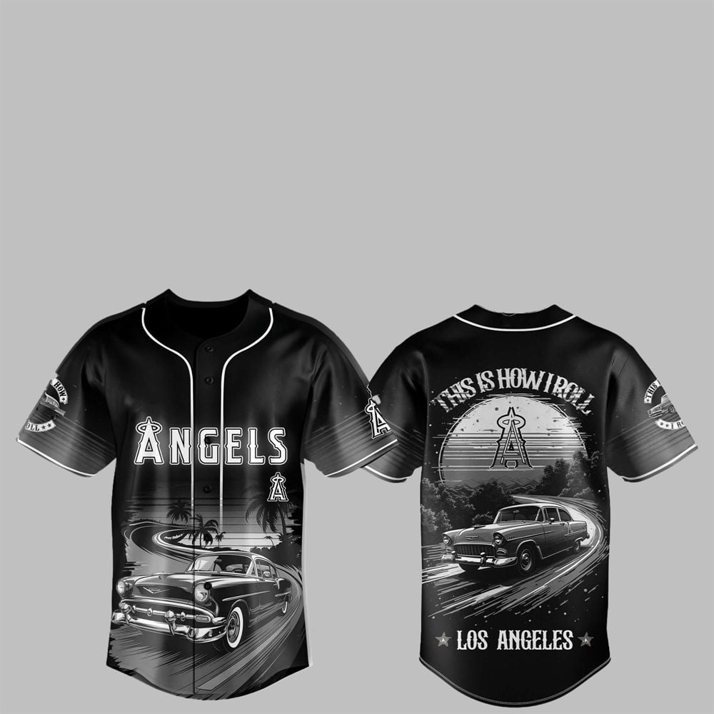2025 LA Angels Classic Car Pride Jersey - Grishko.com