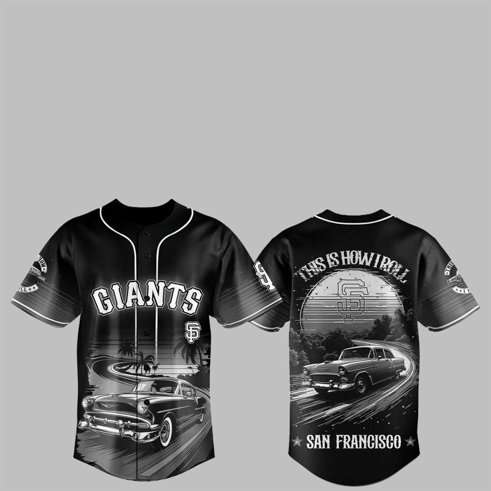 2025 SF Giants Classic Car Pride Jersey - Grishko.com