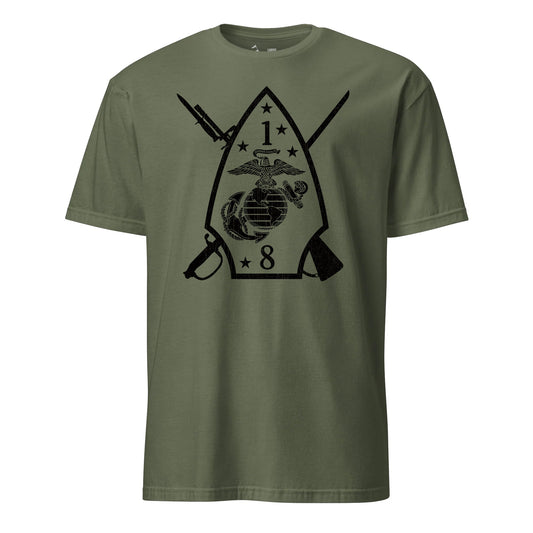1st Battalion 8th Marines Subdued T-Shirt
