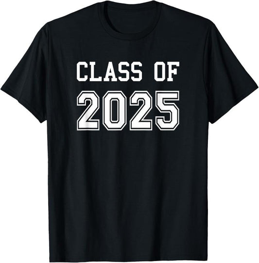100% Cotton Class Of 2025 Graduation School Future Graduate T-Shirt
