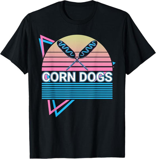 100% Cotton Corn Dogs Hot Dogs T-Shirt