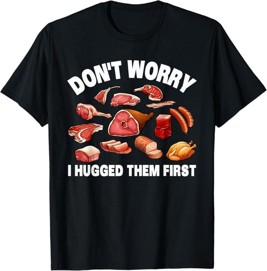 100% Cotton Funny Butcher For Men Women Animal Slaughter Meat Cutter BBQ T-Shirt