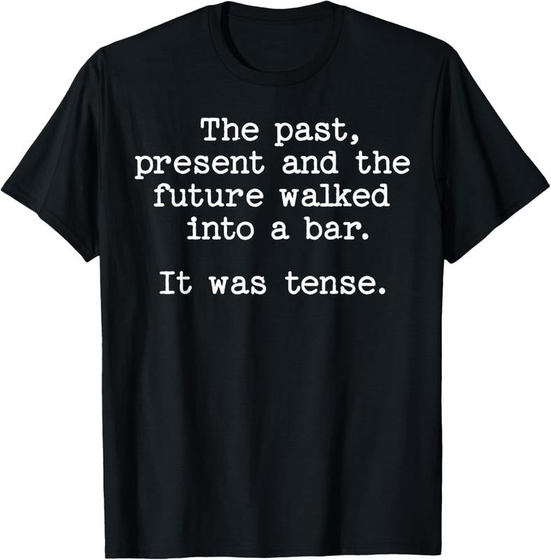100% Cotton Funny Grammar Nerd Joke T-Shirt