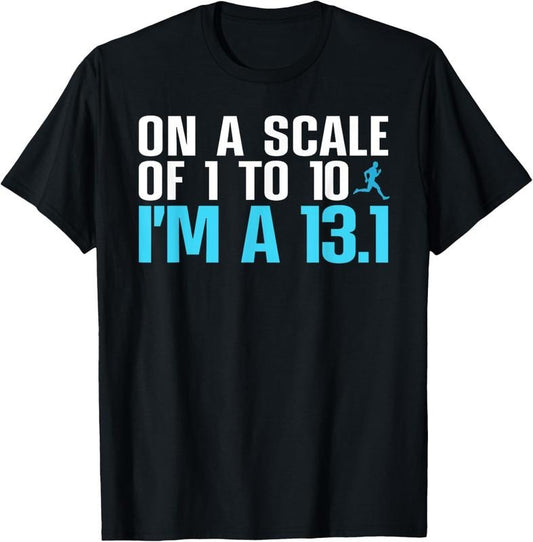 100% Cotton Funny Half Marathon Art For Men Women Half Marathon Finisher T-Shirt