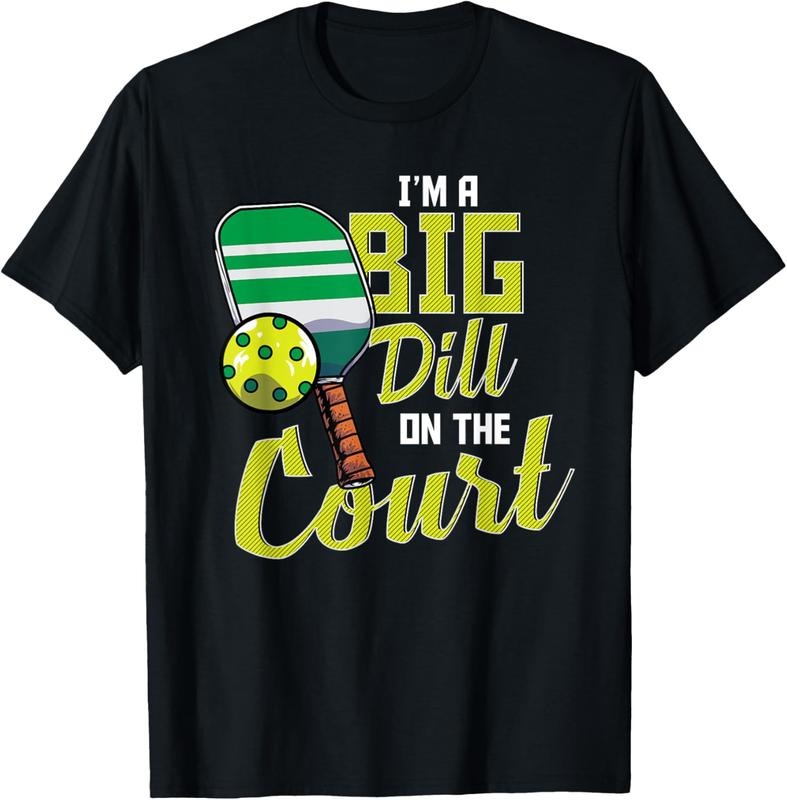 100% Cotton Funny Pickleball Cool Pickleball Lover Pickleball T-Shirt