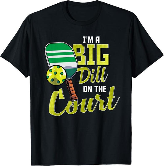 100% Cotton Funny Pickleball Cool Pickleball Lover Pickleball T-Shirt