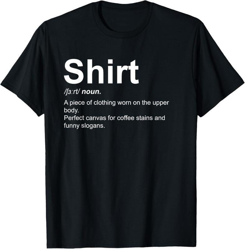 100% Cotton Funny Shirt Definition Quirky Definition Design T-Shirt