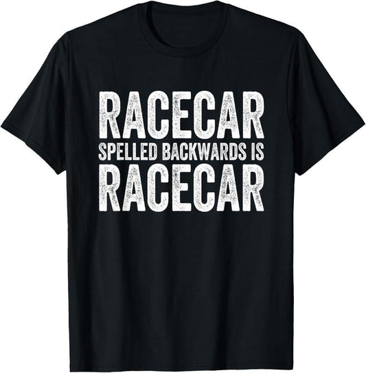 100% Cotton Racecar for Men Gift Mechanic Fast Race Car Racing Funny T-Shirt