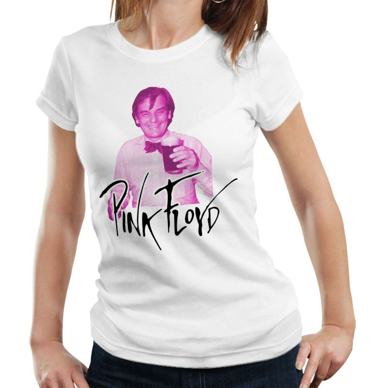 Pink Floyd Chef Tshirt Fitted Ladies