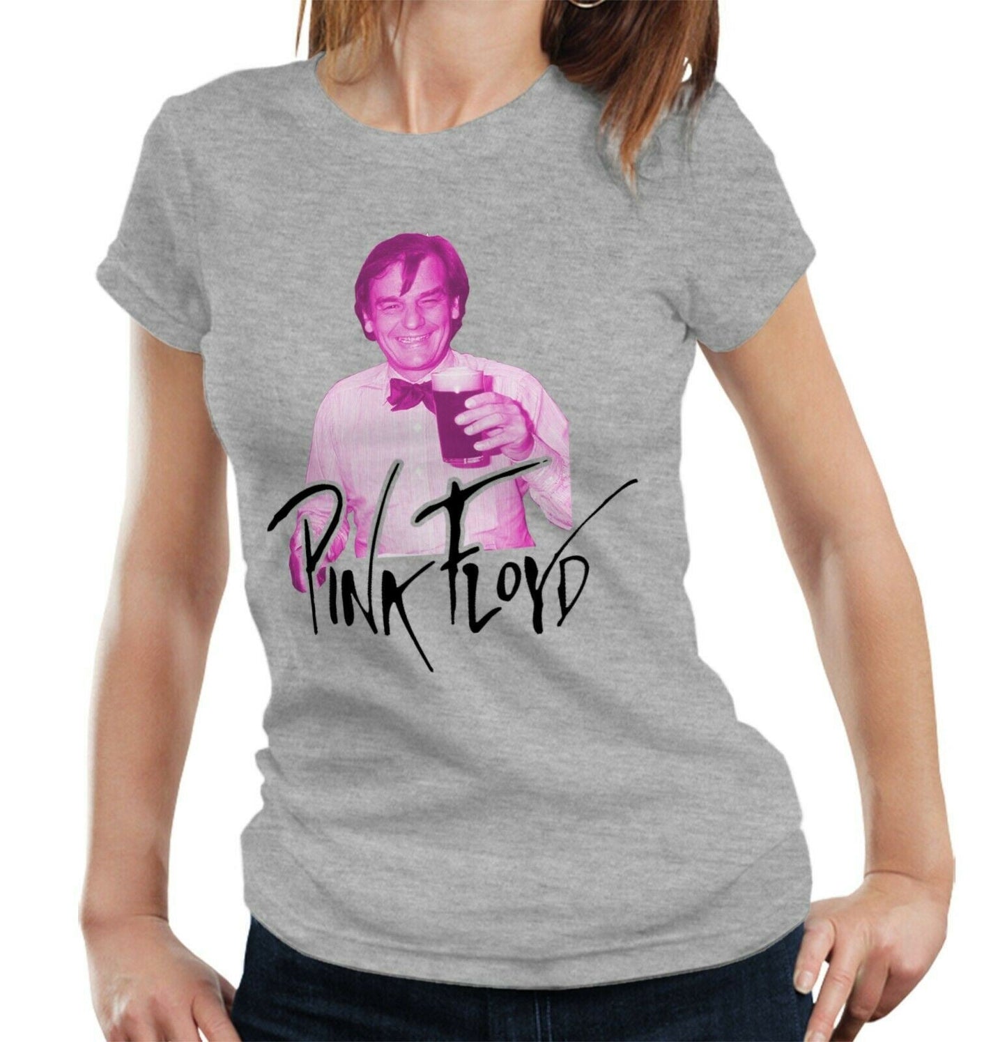 Pink Floyd Chef Tshirt Fitted Ladies