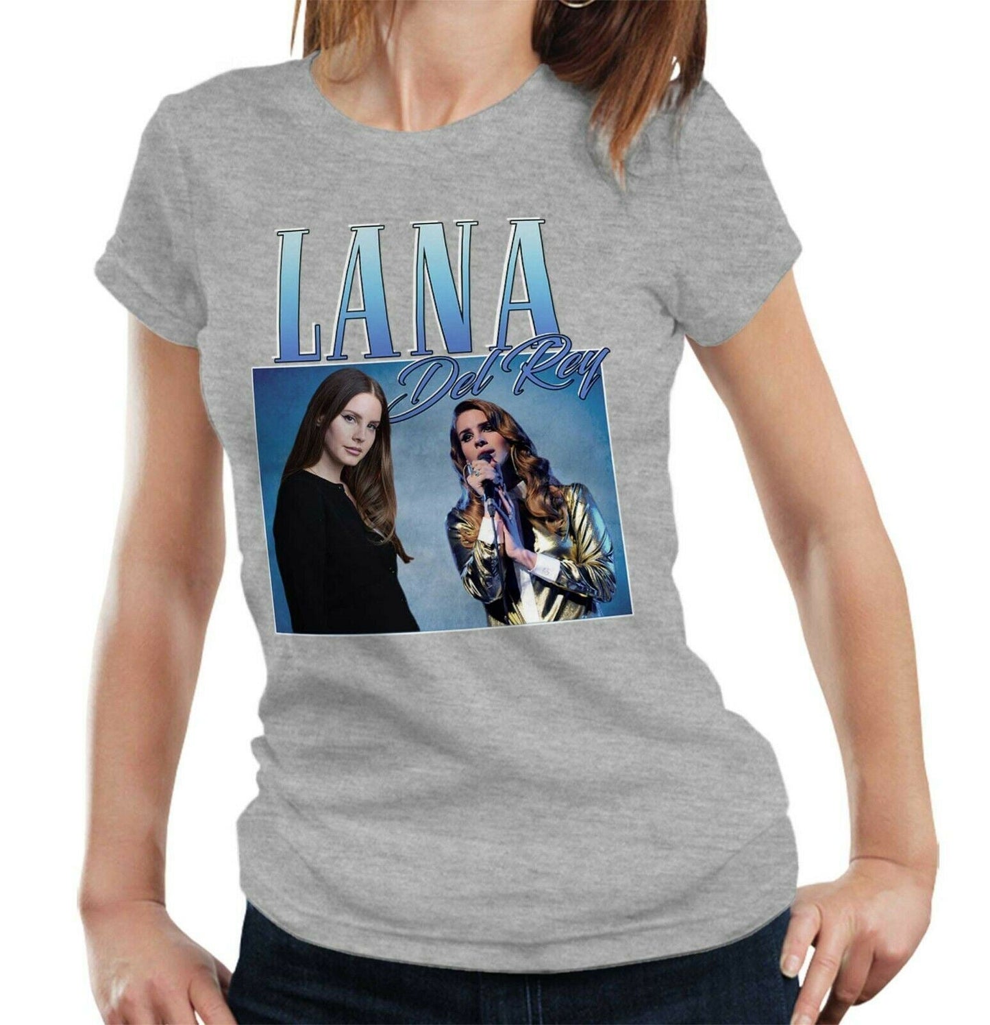 Lana Del Rey Appreciation T Shirt Fitted Ladies