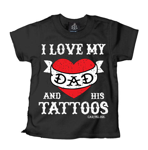Dad Tattoos Kid's T-Shirt