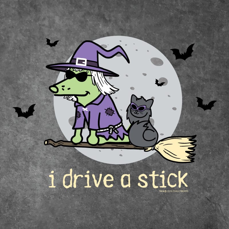 I Drive A Stick - Salt Wash Crewneck Sweatshirt