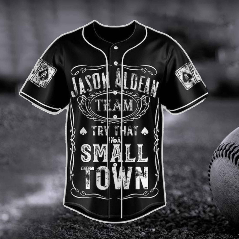 Jason Aldean Baseball Jersey: American Flag Merch & Christmas Gift - Aopprinter
