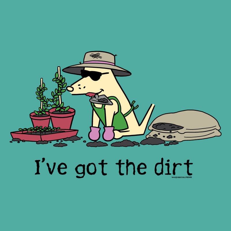 IÃ¢â‚¬â„¢ve Got The Dirt - Ladies T-Shirt V-Neck