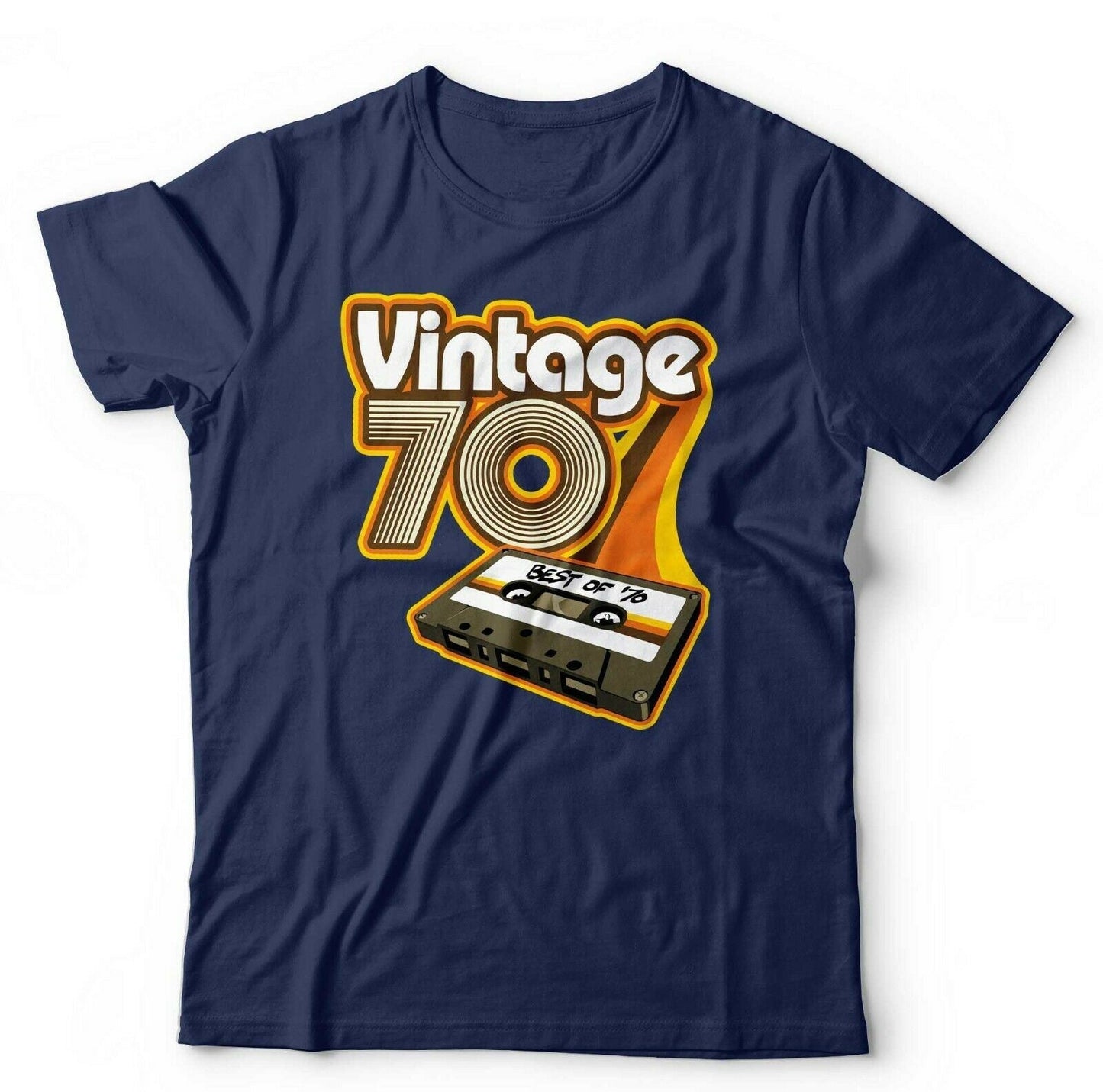 Vintage 70's Cassette Tape Tshirt Unisex