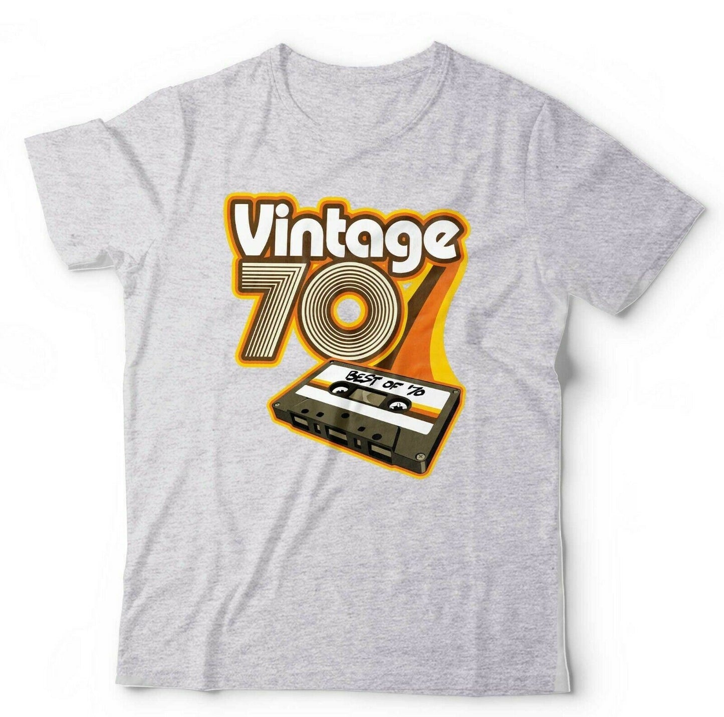 Vintage 70's Cassette Tape Tshirt Unisex